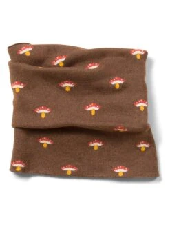 Loopschal In Braun - (L)22 X (B)26 Cm