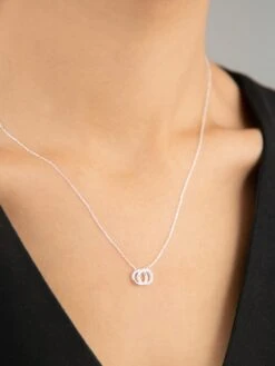 Silber-Halskette Mit Schmuckelement - (L)43 Cm -Limango Verkäufe lodie silver silber halskette mit schmuckelement l 43 cm 2