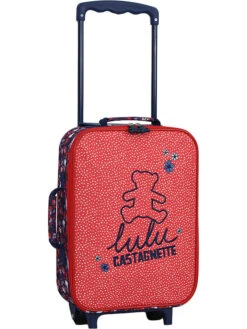 Softcase-Trolley "Floral" In Rot - (B)28 X (H)45 X (T)10 Cm 6 Softcase-Trolley "Floral" In Rot - (B)28 X (H)45 X (T)10 Cm -Limango Verkäufe lulu castagnette softcase trolley floral in rot b 28 x h 45 x t 10 cm 1