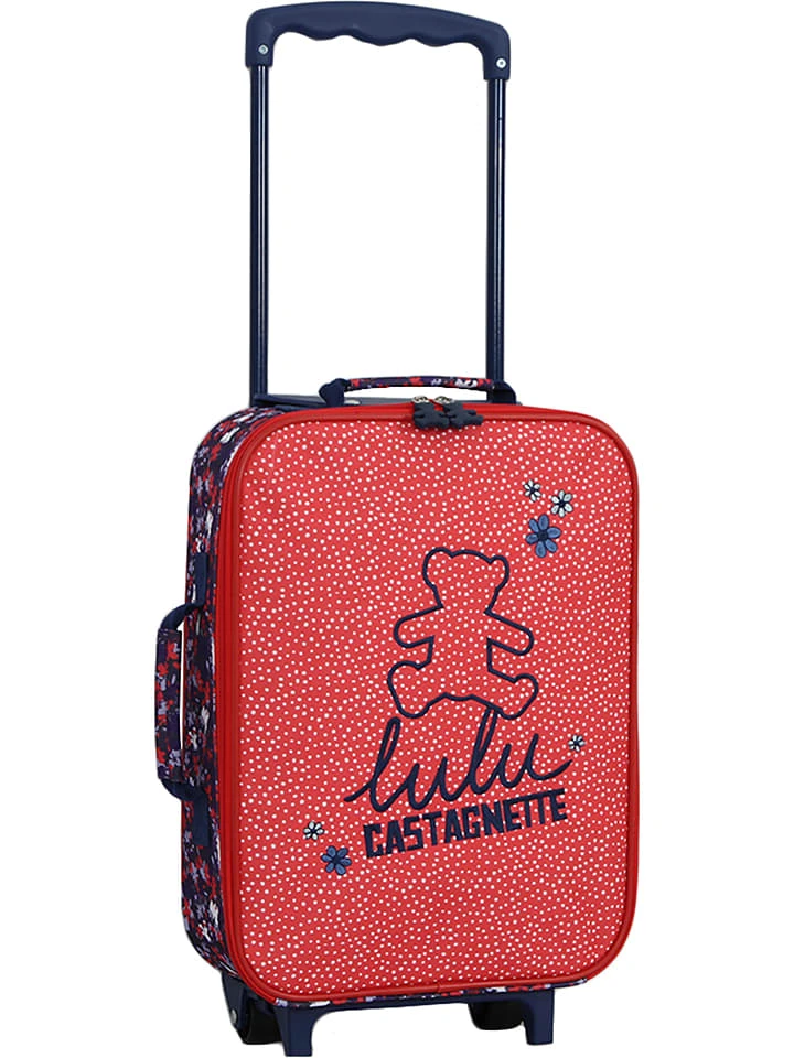 Softcase-Trolley "Floral" In Rot - (B)28 X (H)45 X (T)10 Cm 2 Softcase-Trolley "Floral" In Rot - (B)28 X (H)45 X (T)10 Cm – Bild 2