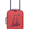 Softcase-Trolley "Floral" In Rot - (B)28 X (H)45 X (T)10 Cm