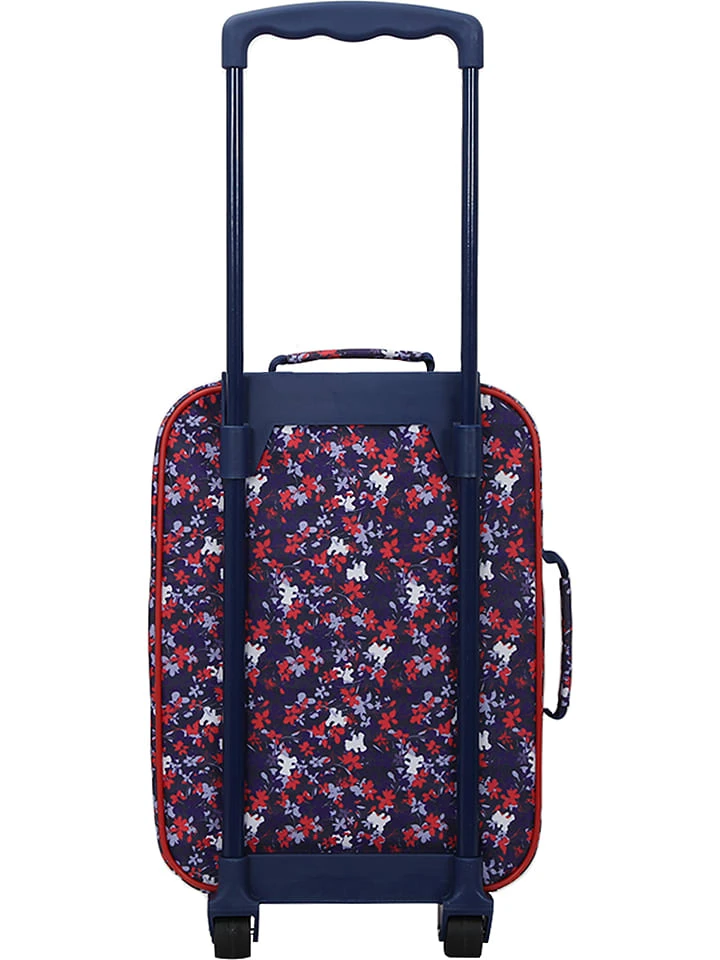 Softcase-Trolley "Floral" In Rot - (B)28 X (H)45 X (T)10 Cm 4 Softcase-Trolley "Floral" In Rot - (B)28 X (H)45 X (T)10 Cm – Bild 4