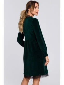 Kleid In Dunkelgrün -Limango Verkäufe made of emotion kleid in dunkelgrun 1