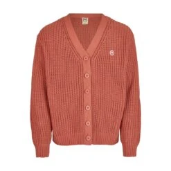 Oversize Strickjacke In Rust