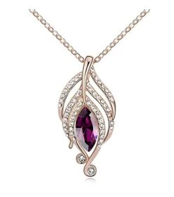 Halskette Silence Lila