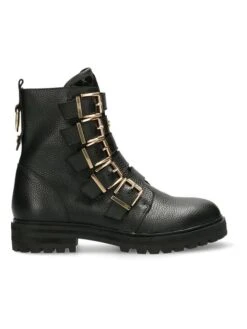 MEXX Leder-Boots "Dido" In Schwarz