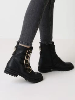 MEXX Leder-Boots "Dido" In Schwarz -Limango Verkäufe mexx leder boots dido in schwarz 6