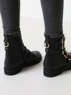 MEXX Leder-Boots "Dido" In Schwarz -Limango Verkäufe mexx leder boots dido in schwarz 7