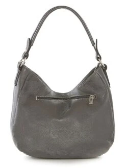 Leder-Schultertasche "Molise" In Grau - (B)30 X (H)20 X (T)8 Cm -Limango Verkäufe mia tomazzi leder schultertasche molise in grau b 30 x h 20 x t 8 cm 2