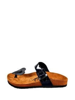 Leder-Zehentrenner In Schwarz -Limango Verkäufe moosefield leder zehentrenner in schwarz 2