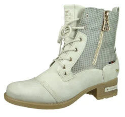 Mustang Stiefeletten Weiß