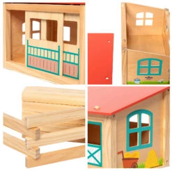Pferdestall Aus Holz -Limango Verkäufe mytoys originals pferdestall aus holz 4