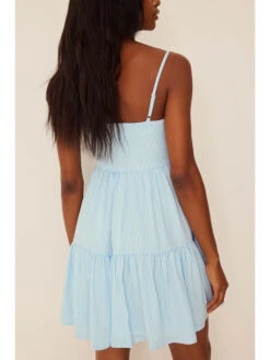 NA-KD Kleid In Hellblau/ Weiß -Limango Verkäufe na kd kleid in hellblau weiss 2