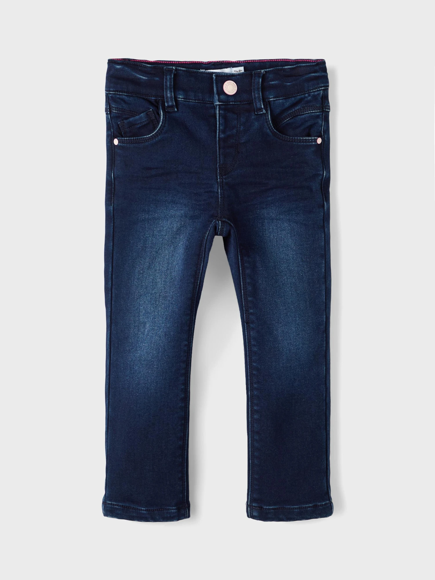 NAME IT Thermohose In Dark Blue Denim 2 NAME IT Thermohose In Dark Blue Denim – Bild 2