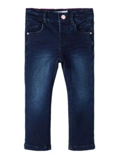 NAME IT Thermohose In Dark Blue Denim