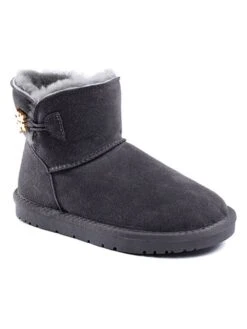 Leder-Winterboots "Beauty" In Grau -Limango Verkäufe nicebay leder winterboots beauty in grau 2