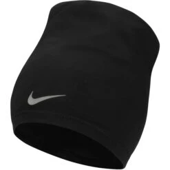 Nike Performance Beanie Perf Uncuffed In Black-reflective Silv