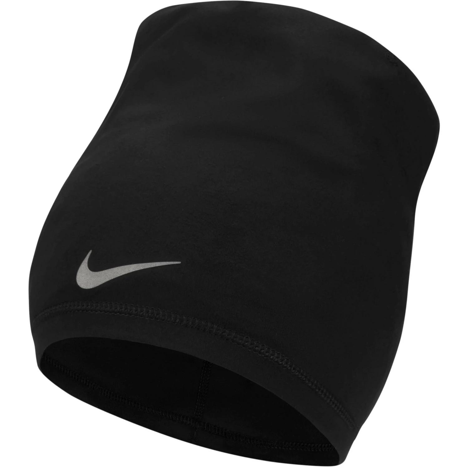 Nike Performance Beanie Perf Uncuffed In Black-reflective Silv 1 Nike Performance Beanie Perf Uncuffed In Black-reflective Silv