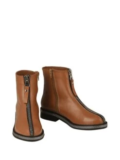 Leder-Boots In Hellbraun -Limango Verkäufe noosy leder boots in hellbraun 2