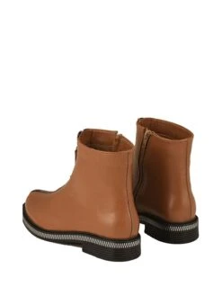 Leder-Boots In Hellbraun -Limango Verkäufe noosy leder boots in hellbraun 4