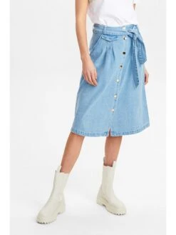Jeansrock "Nujenna" In Hellblau -Limango Verkäufe numph jeansrock nujenna in hellblau 2