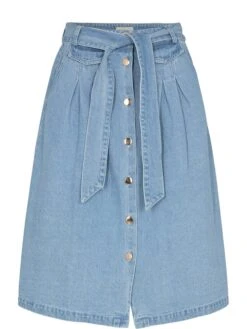 Jeansrock "Nujenna" In Hellblau