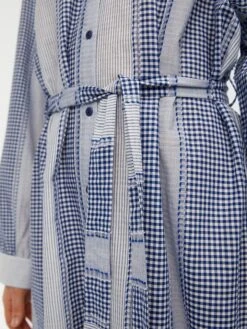 Object Kleid "Malina" In Blau/ Weiß -Limango Verkäufe object kleid malina in blau weiss 4