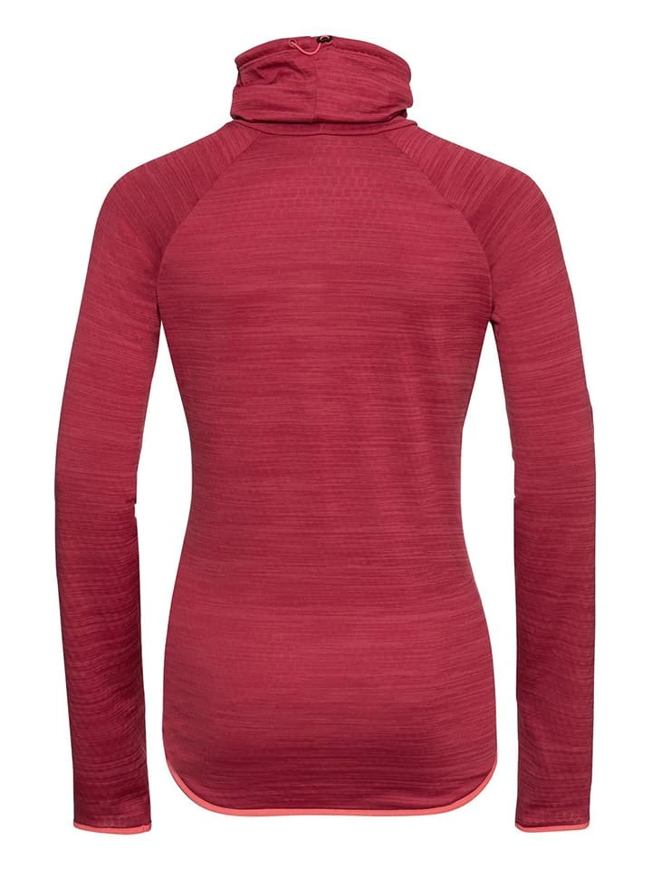 Odlo Fleecepullover "Run Easy Warm" In Rot 2 Odlo Fleecepullover "Run Easy Warm" In Rot – Bild 2