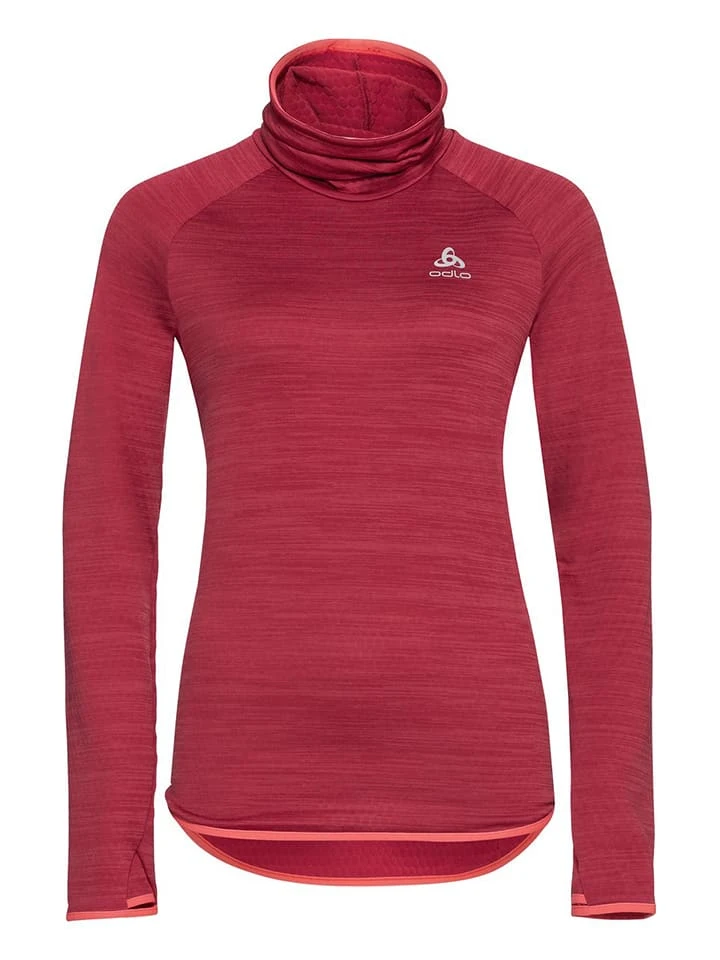 Odlo Fleecepullover "Run Easy Warm" In Rot 1 Odlo Fleecepullover "Run Easy Warm" In Rot