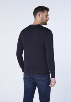 Strickpullover In Blau -Limango Verkäufe oklahoma premium denim strickpullover in blau 1