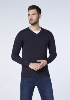 Strickpullover In Blau