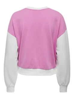 ONLY Sweatshirt In Cyclamen-Campus -Limango Verkäufe only sweatshirt in cyclamen campus 2
