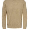 Only & Sons ONSREX LIFE REG 12 CREW KNIT Grau