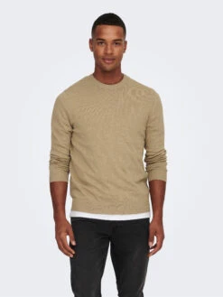 Only & Sons ONSREX LIFE REG 12 CREW KNIT Grau 8 Only & Sons ONSREX LIFE REG 12 CREW KNIT Grau -Limango Verkäufe onlyandsons onsrex life reg 12 crew knit grau 2