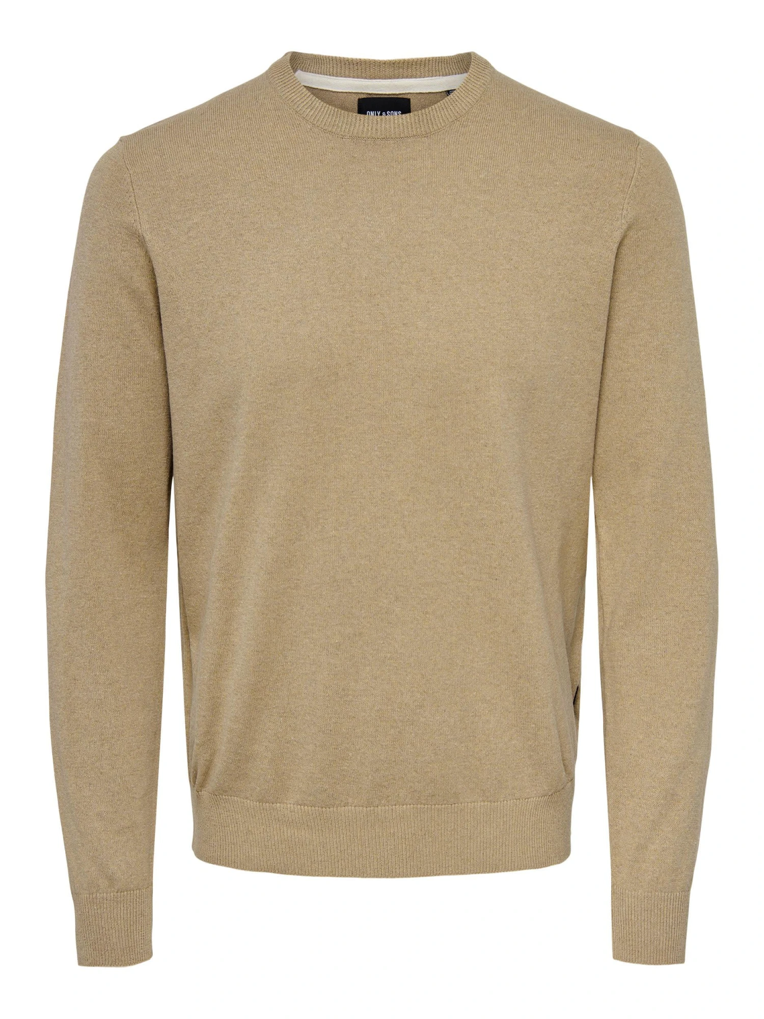 Only & Sons ONSREX LIFE REG 12 CREW KNIT Grau 1 Only & Sons ONSREX LIFE REG 12 CREW KNIT Grau