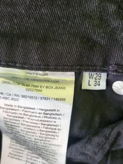 Only & Sons Slim Fit Jeans Basic Hose Stoned Washed Denim Pants ONSLOOM In Schwarz -Limango Verkäufe onlyandsons slim fit jeans basic hose stoned washed denim pants onsloom in schwarz 2 scaled