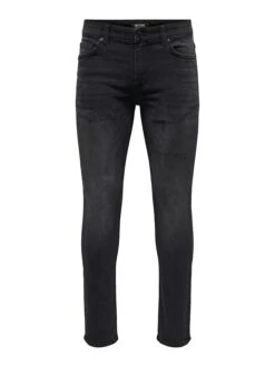 Only & Sons Slim Fit Jeans Basic Hose Stoned Washed Denim Pants ONSLOOM In Schwarz 8 Only & Sons Slim Fit Jeans Basic Hose Stoned Washed Denim Pants ONSLOOM In Schwarz -Limango Verkäufe onlyandsons slim fit jeans basic hose stoned washed denim pants onsloom in schwarz 3