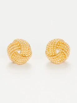 Gold-Ohrstecker "Tourbillon D'amour"