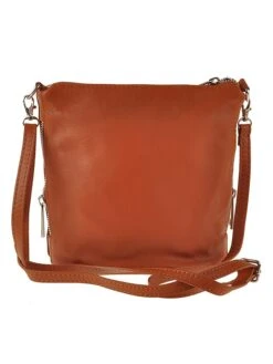 Leder-Umhängetasche "Ambly" In Cognac - (B)20 X (H)19 X (T)10 Cm -Limango Verkäufe ore10 leder umhangetasche ambly in cognac b 20 x h 19 x t 10 cm 1