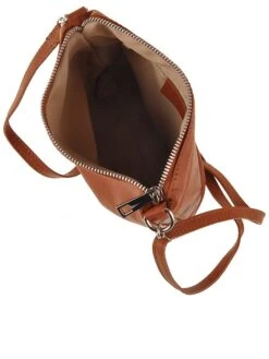 Leder-Umhängetasche "Ambly" In Cognac - (B)20 X (H)19 X (T)10 Cm -Limango Verkäufe ore10 leder umhangetasche ambly in cognac b 20 x h 19 x t 10 cm 3