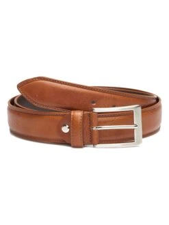 Leder-Gürtel "Getal" In Cognac