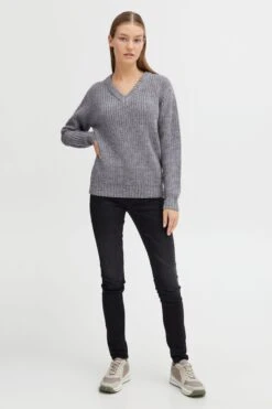 OXMO Strickpullover In Grau -Limango Verkäufe oxmo strickpullover in grau 3