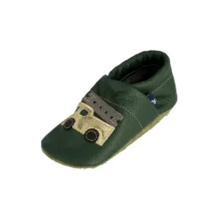 Hausschuhe / Lederpuschen Mit Feuerwehr In Grün / Gold -Limango Verkäufe pantau its a small world hausschuhe lederpuschen mit feuerwehr in grun gold 3 scaled