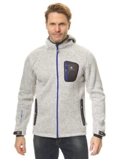 Fleecejacke "Cala" In Grau