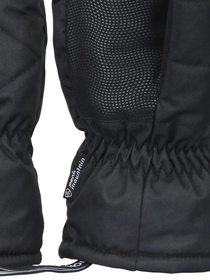 Ski-/Snowboardhandschuhe "Mitaine" In Schwarz 2 Ski-/Snowboardhandschuhe "Mitaine" In Schwarz – Bild 2