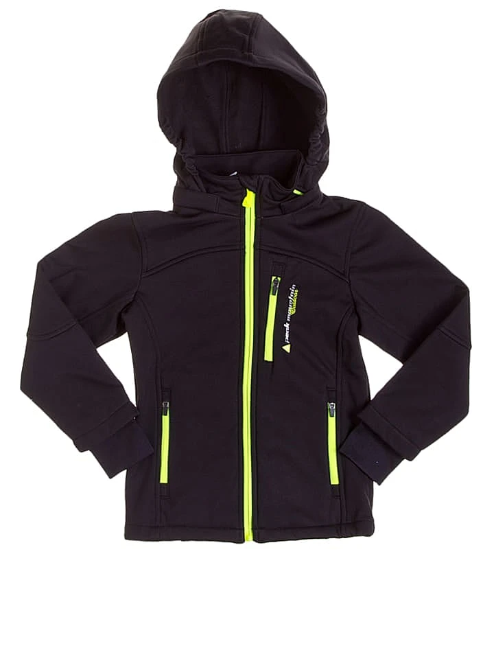 Softshelljacke "Fanne" In Schwarz/ Gelb 3 Softshelljacke "Fanne" In Schwarz/ Gelb – Bild 3