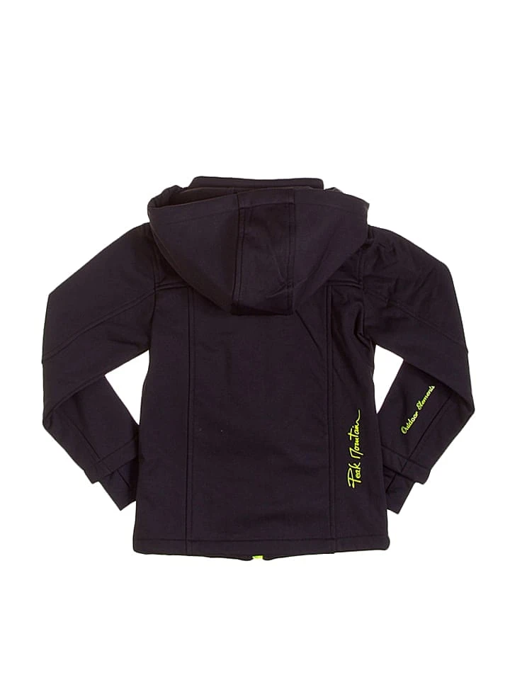 Softshelljacke "Fanne" In Schwarz/ Gelb 4 Softshelljacke "Fanne" In Schwarz/ Gelb – Bild 4