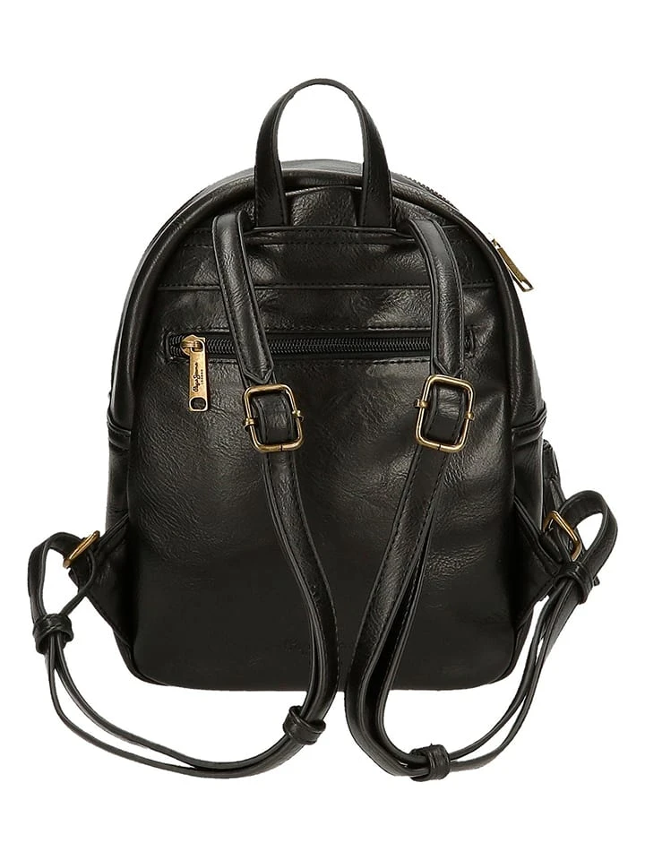 Pepe Jeans Rucksack In Schwarz - (B)20 X (H)25,5 X (T)10 Cm 3 Pepe Jeans Rucksack In Schwarz - (B)20 X (H)25,5 X (T)10 Cm – Bild 3