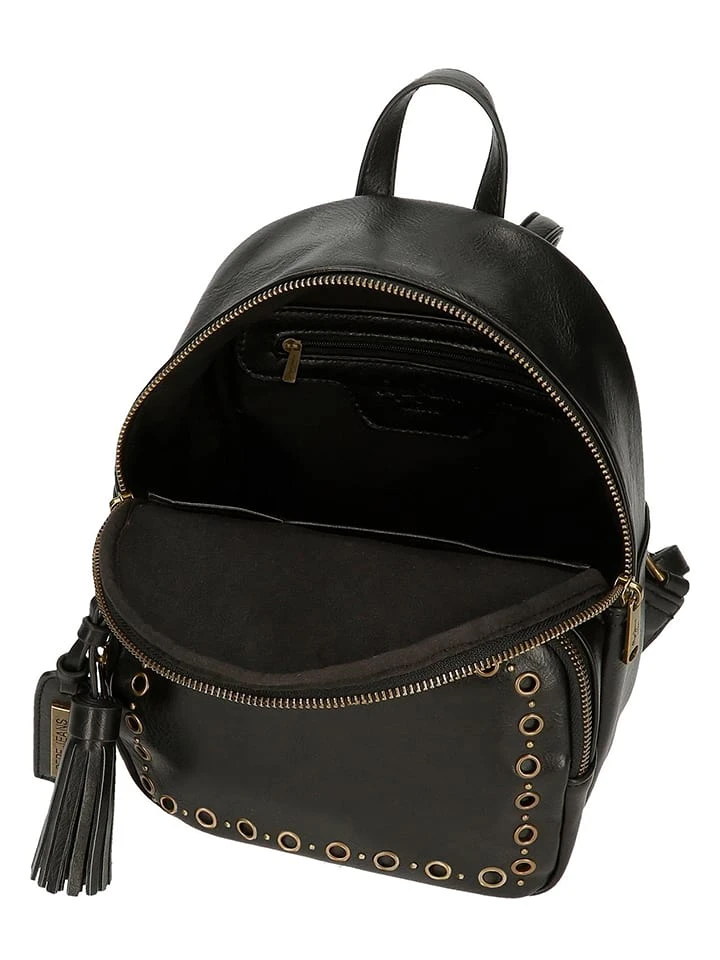 Pepe Jeans Rucksack In Schwarz - (B)20 X (H)25,5 X (T)10 Cm 4 Pepe Jeans Rucksack In Schwarz - (B)20 X (H)25,5 X (T)10 Cm – Bild 4