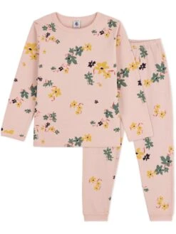 PETIT BATEAU Pyjama In Rosa